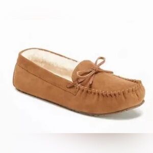 Brown Moccasin Slippers